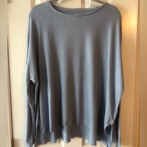Aerie Waffle Knit Slouchy Shirt